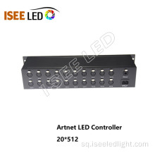 Kontrolluesi i ndriçimit LED i adresueshëm Artnet DMX512